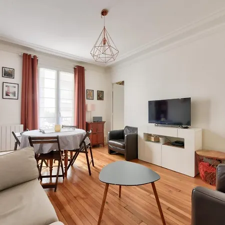 Apartman Charming For 4 In Arc De Triomphe - 17th Arrondissement *