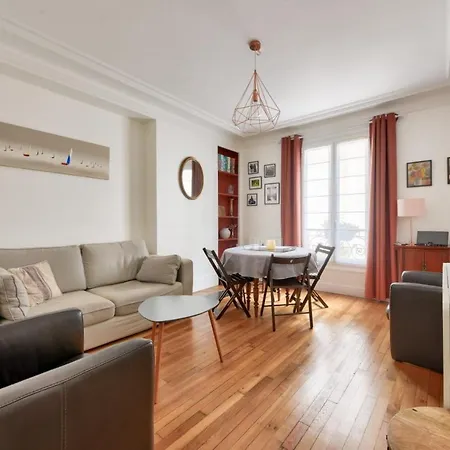 Charming For 4 In Arc De Triomphe - 17th Arrondissement Apartman *